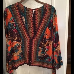 Free People Multi-color Top